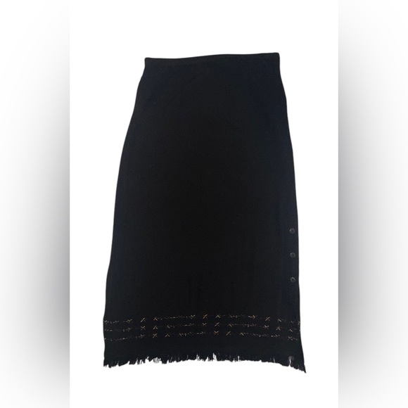 Norton McNaughton Dresses & Skirts - Vintage Norton McNaughton Calabria Black Long Skirt - New without Tags - Size PM
